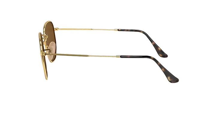 Ray-Ban Hexagonal - Arista w/ B-15 Brown - Image 3