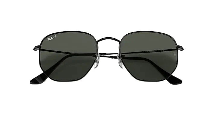 Ray-Ban Hexagonal - Black w/ G-15 Green - Image 5