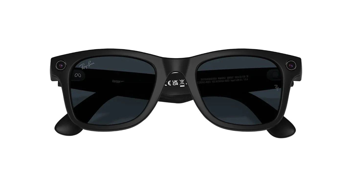 Ray-Ban Meta Wayfarer Gen 2 - Matte Black / Grey Transition - Image 2