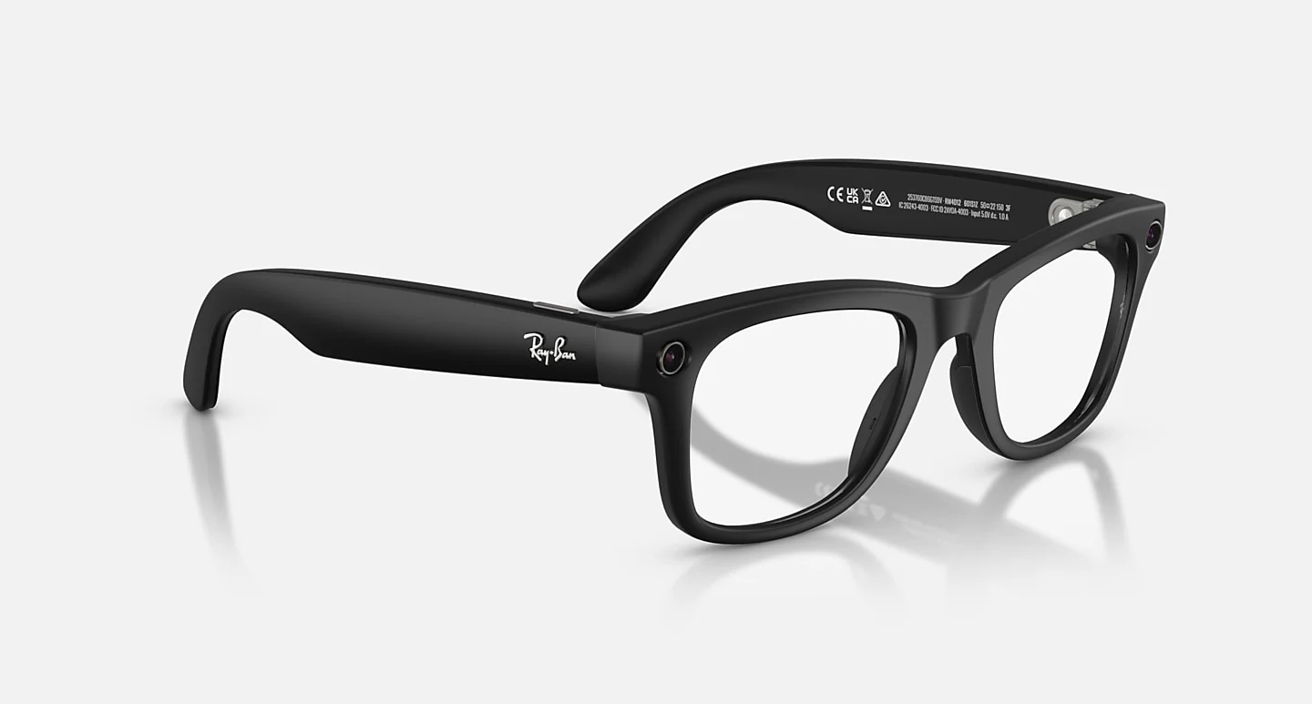 Ray-Ban Meta Wayfarer Gen 2 - Matte Black / Grey Transition - Image 4