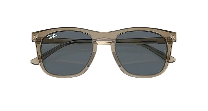 Ray-Ban RB2210 - Transparent Brown / Blue - Image 5