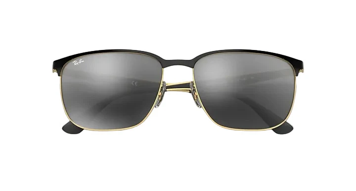 Ray-Ban RB3569 - Black On Arista w/ Grey Mirror Silver Gradient - Image 5