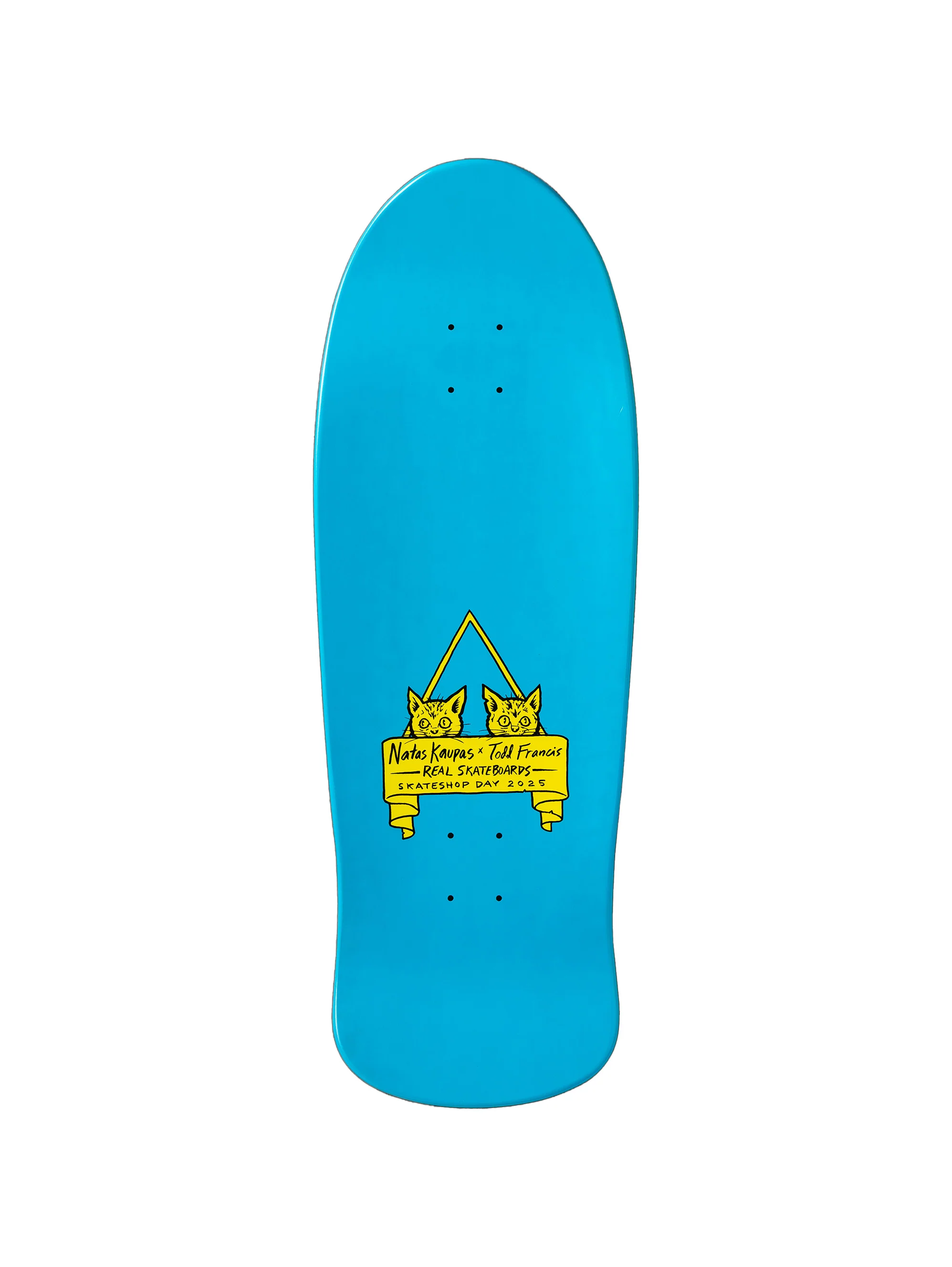 Real x SSD Natas Panther Wheel Well Deck - 10.8 - Image 2