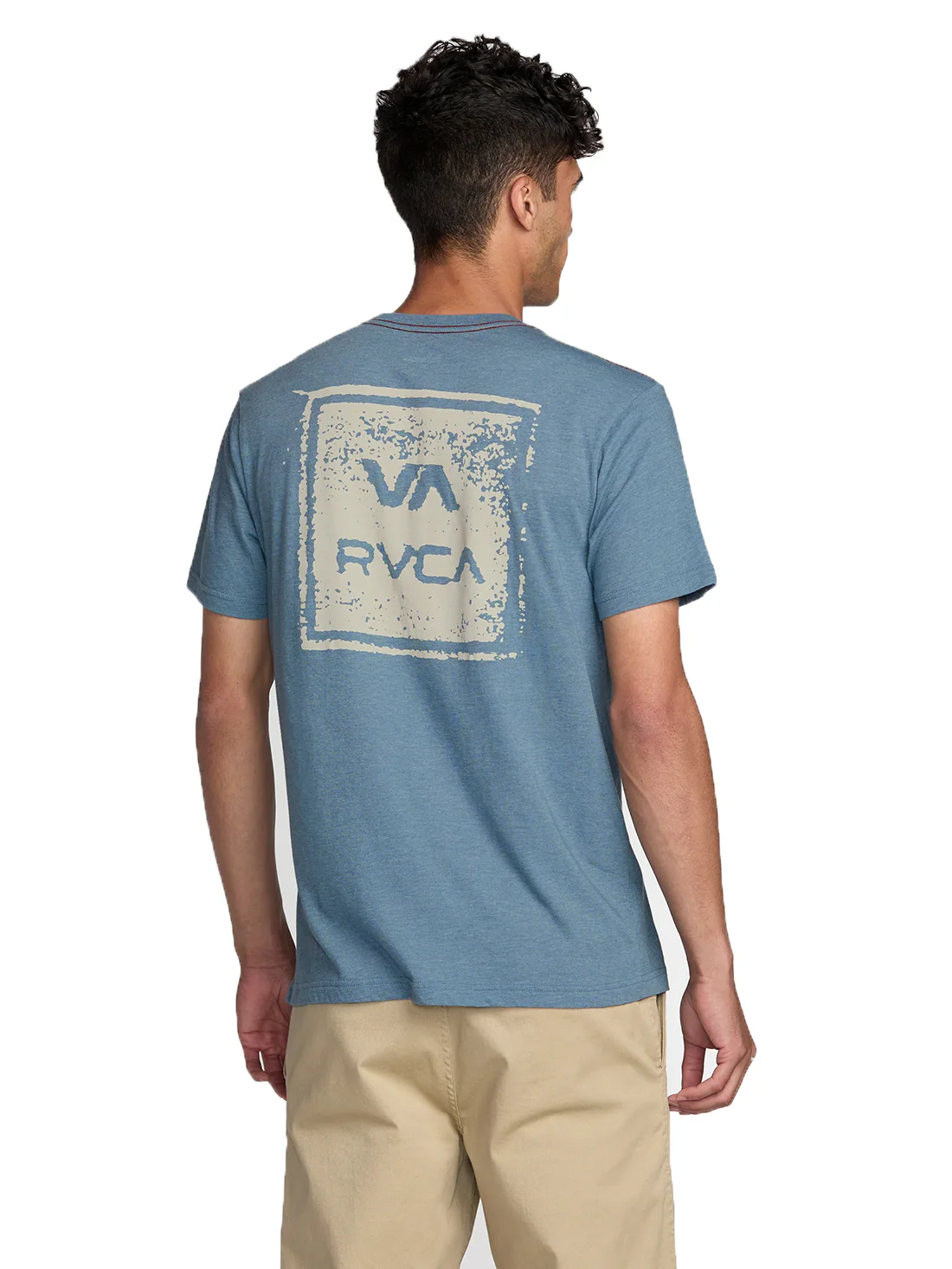 RVCA VA All The Way Tee - Vintage Navy - Image 2