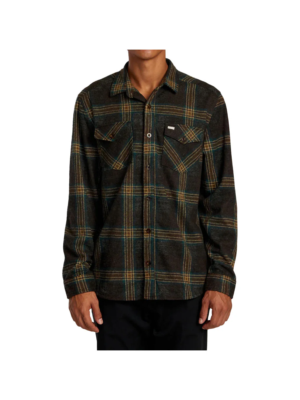 RVCA Vacancy Flannel - Chocolate