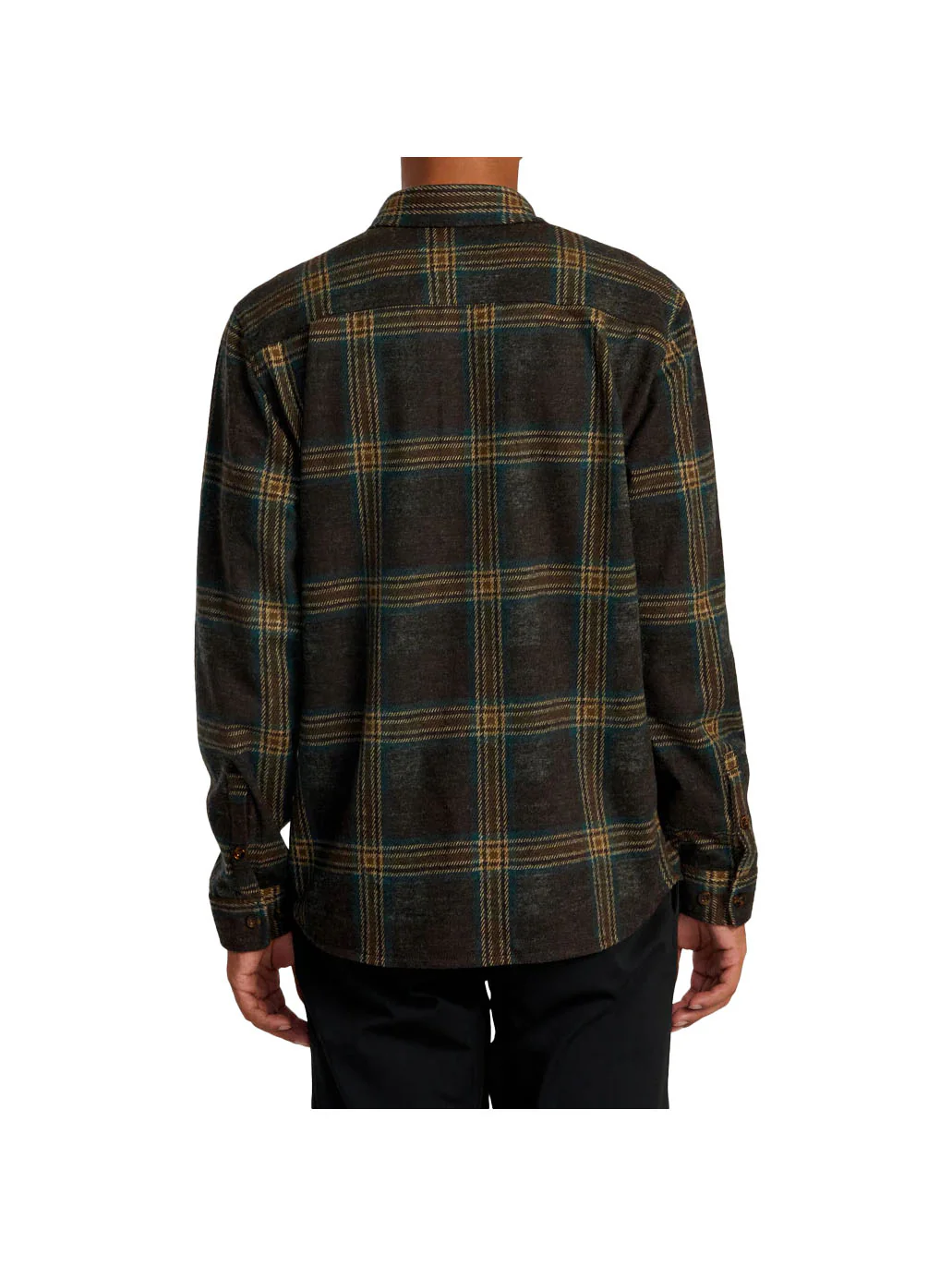 RVCA Vacancy Flannel - Chocolate - Image 2