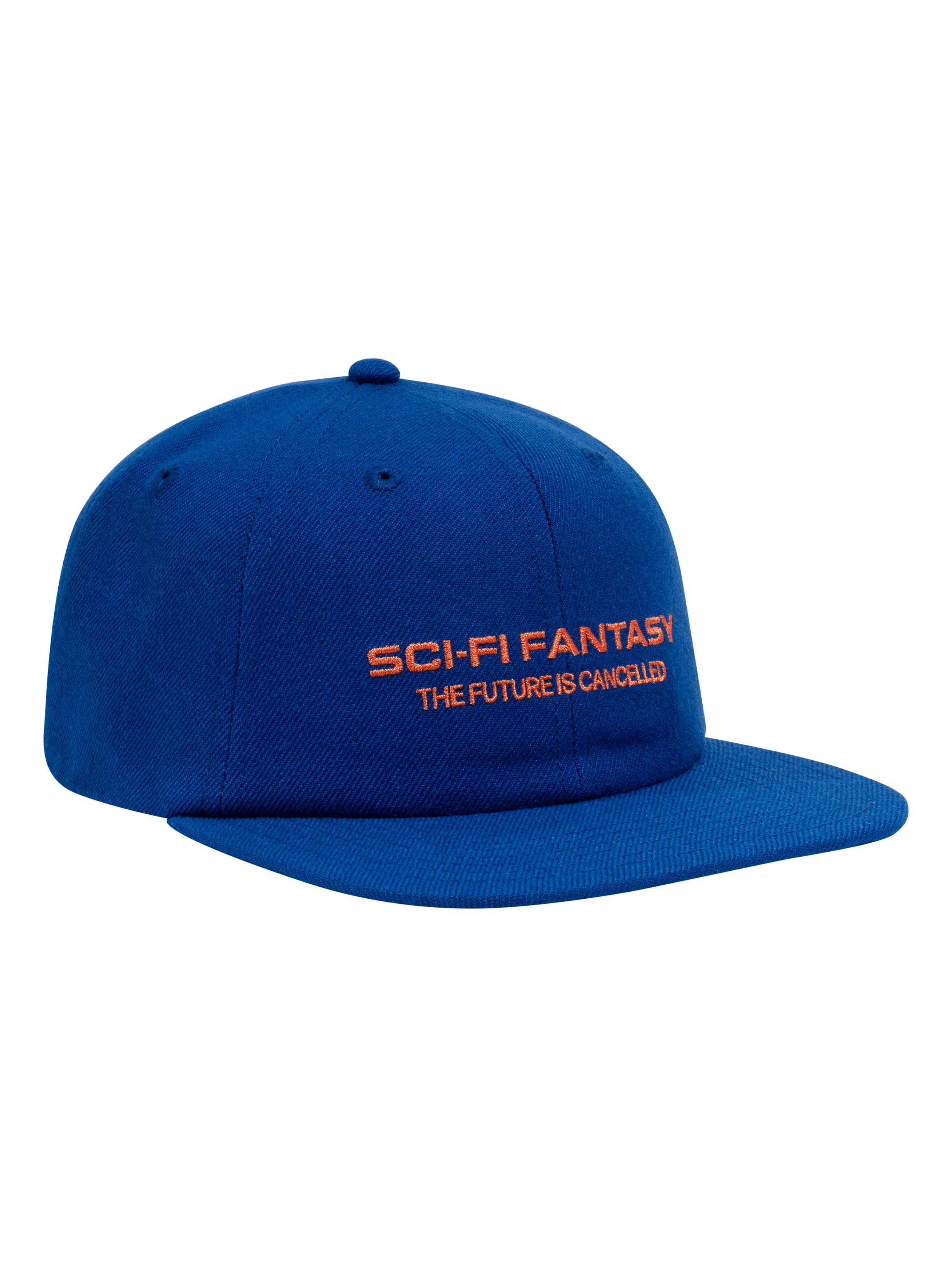 Sci Fi Fantasy the Future Is Cancelled Hat - Blue