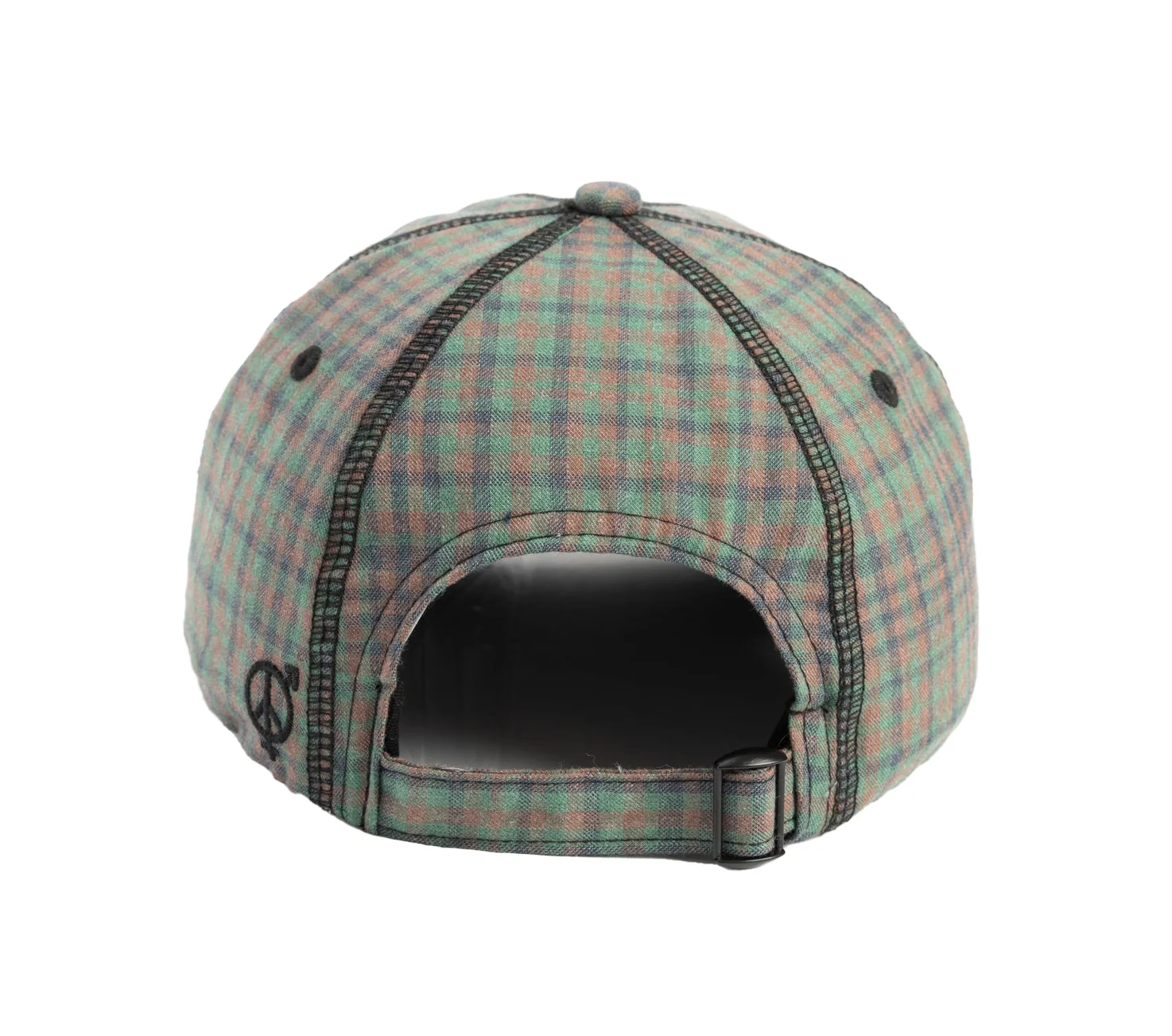 Sexhippies Twisted 6 Panel Hat - Forest / Brown - Image 2