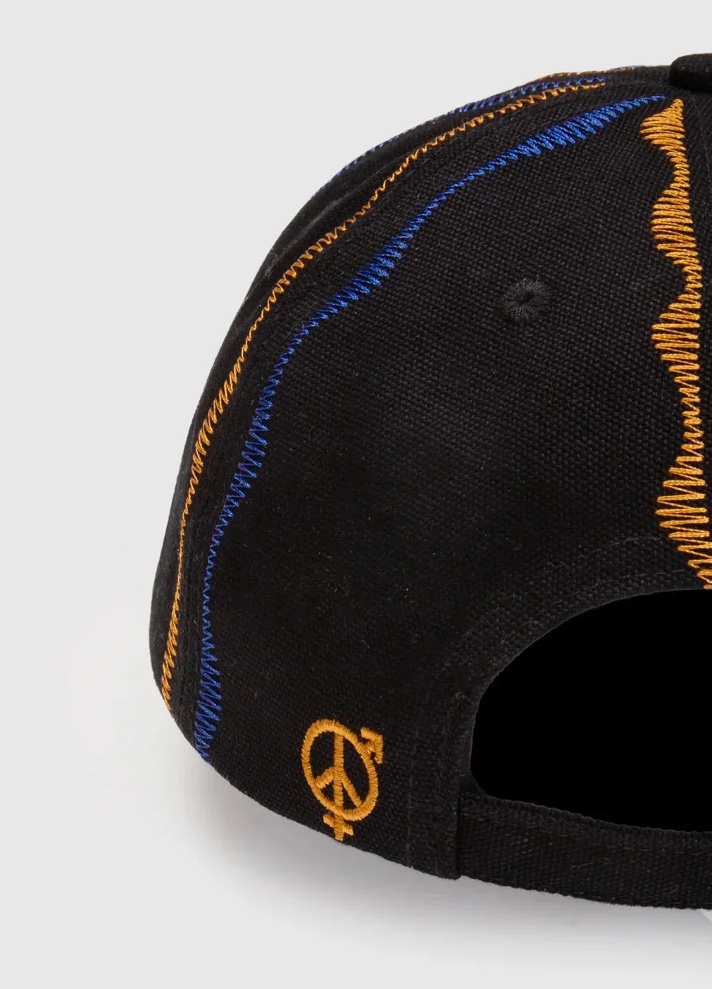 Sexhippies Welder's Stitch Pinwheel Hat - Black - Image 2