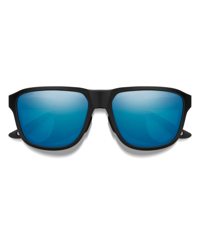Smith Embark - Matte Black / ChromaPop Glass Polarized Blue Mirror Lens - Image 3