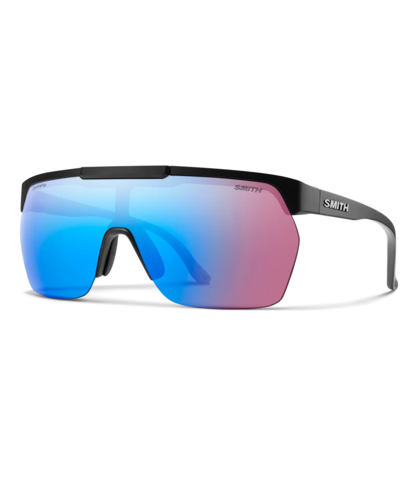 Smith XC - Matte Black / Chromapop Rose-Blue Mirror