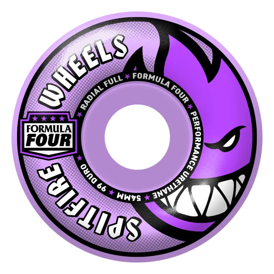Spitfire F499 Radial Full Purple - 54mm