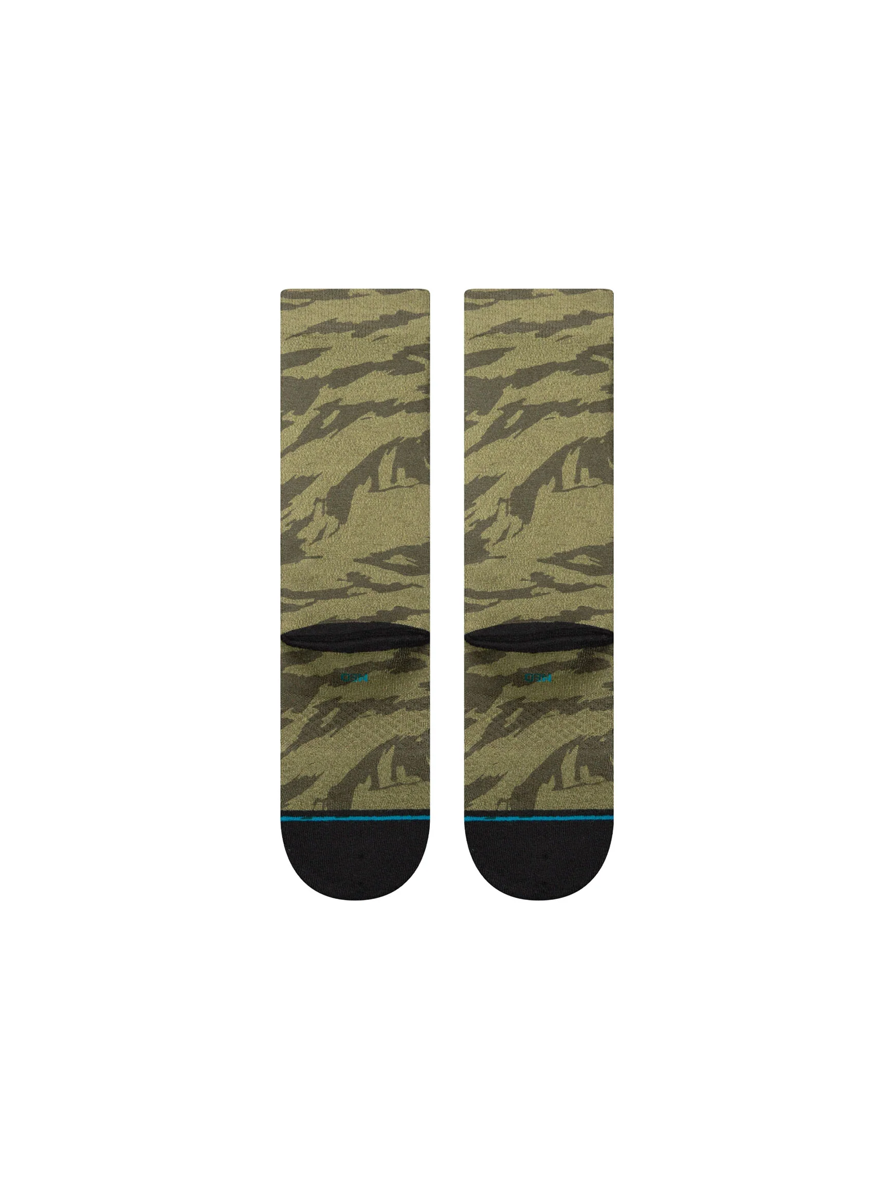 Stance Butter Blend Camoblend Crew Sock - Dark Green - Image 2