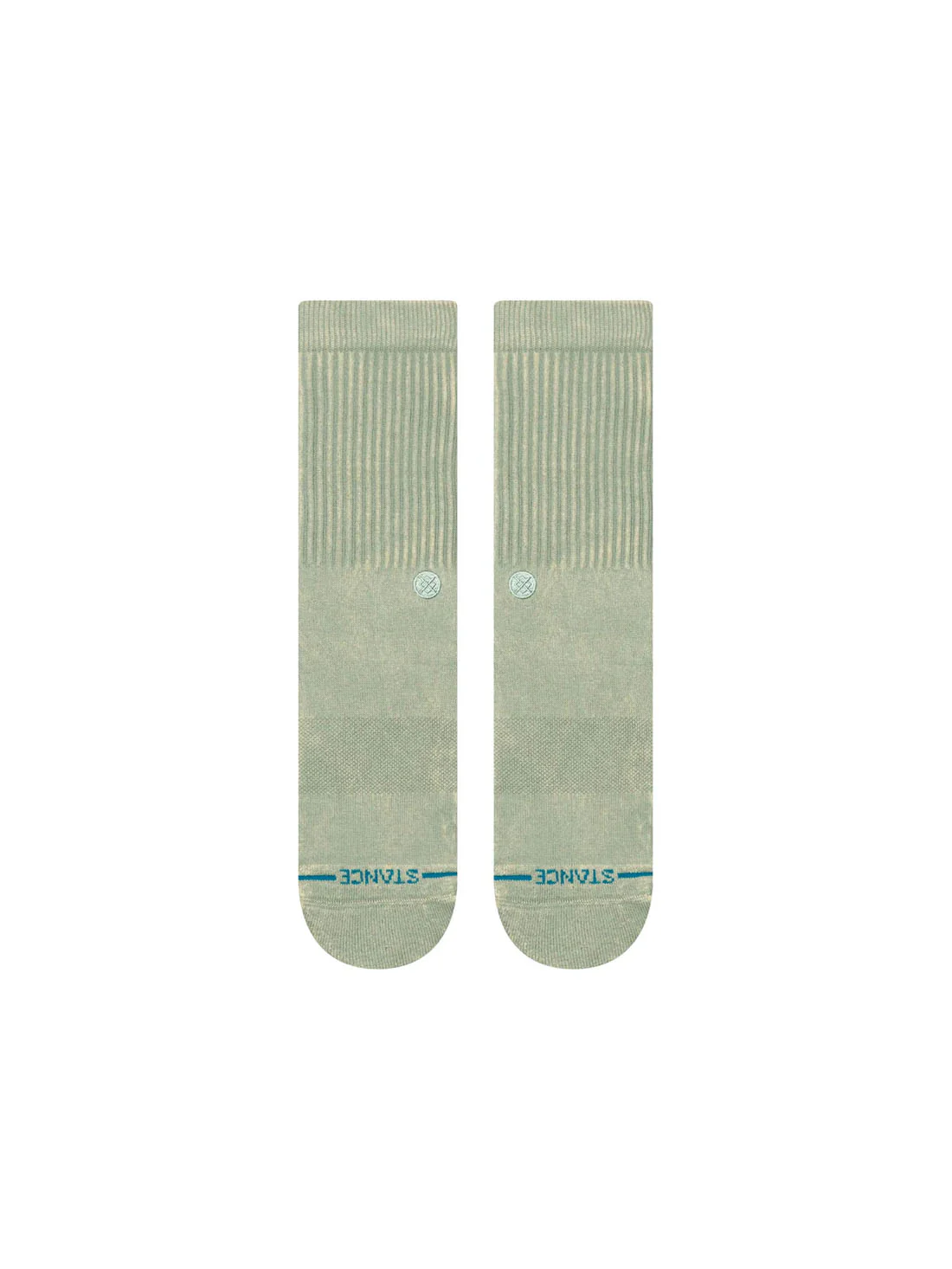 Stance Icon Dyed Crew Sock - Sea Green - Image 2