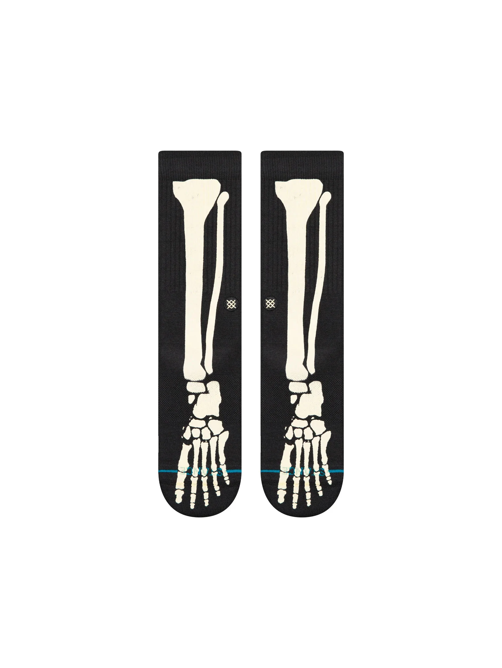 Stance Cotton Crew Bonez Sock - Black