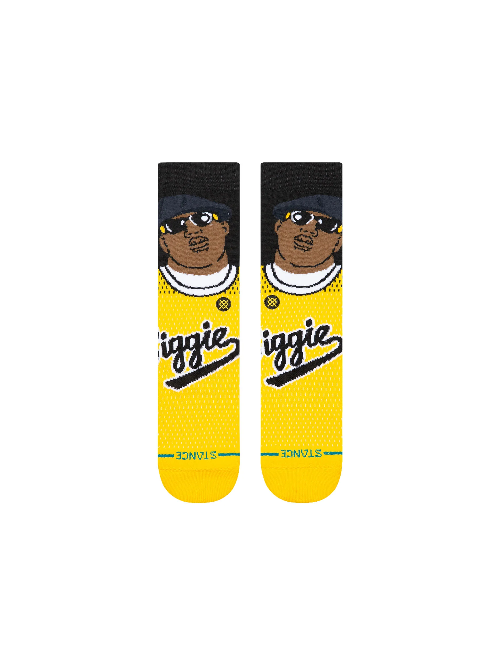 Stance Notorious B.I.G. Juicy Crew Sock - Yellow