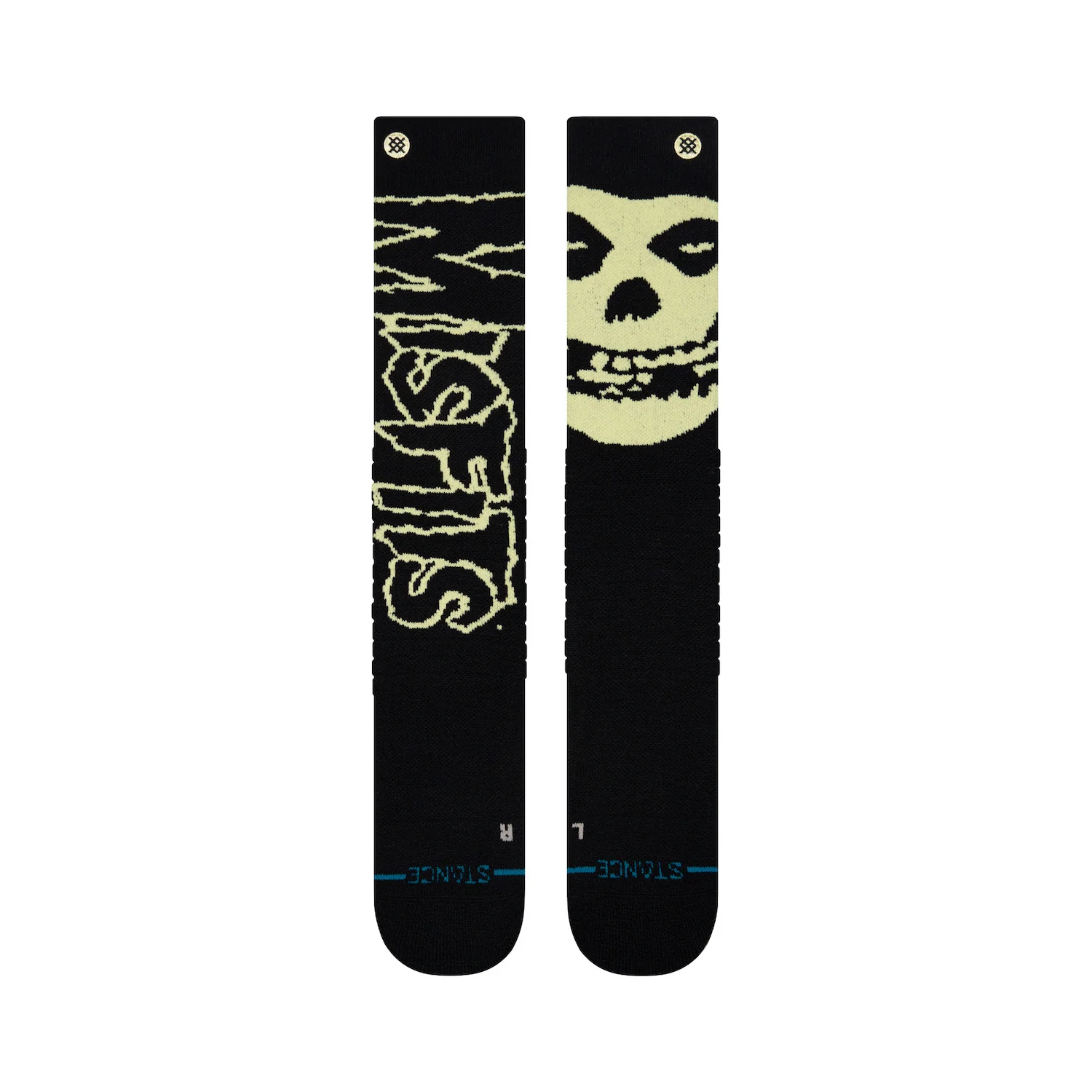 Stance Misfits Wool Snow Sock - Black - Image 2