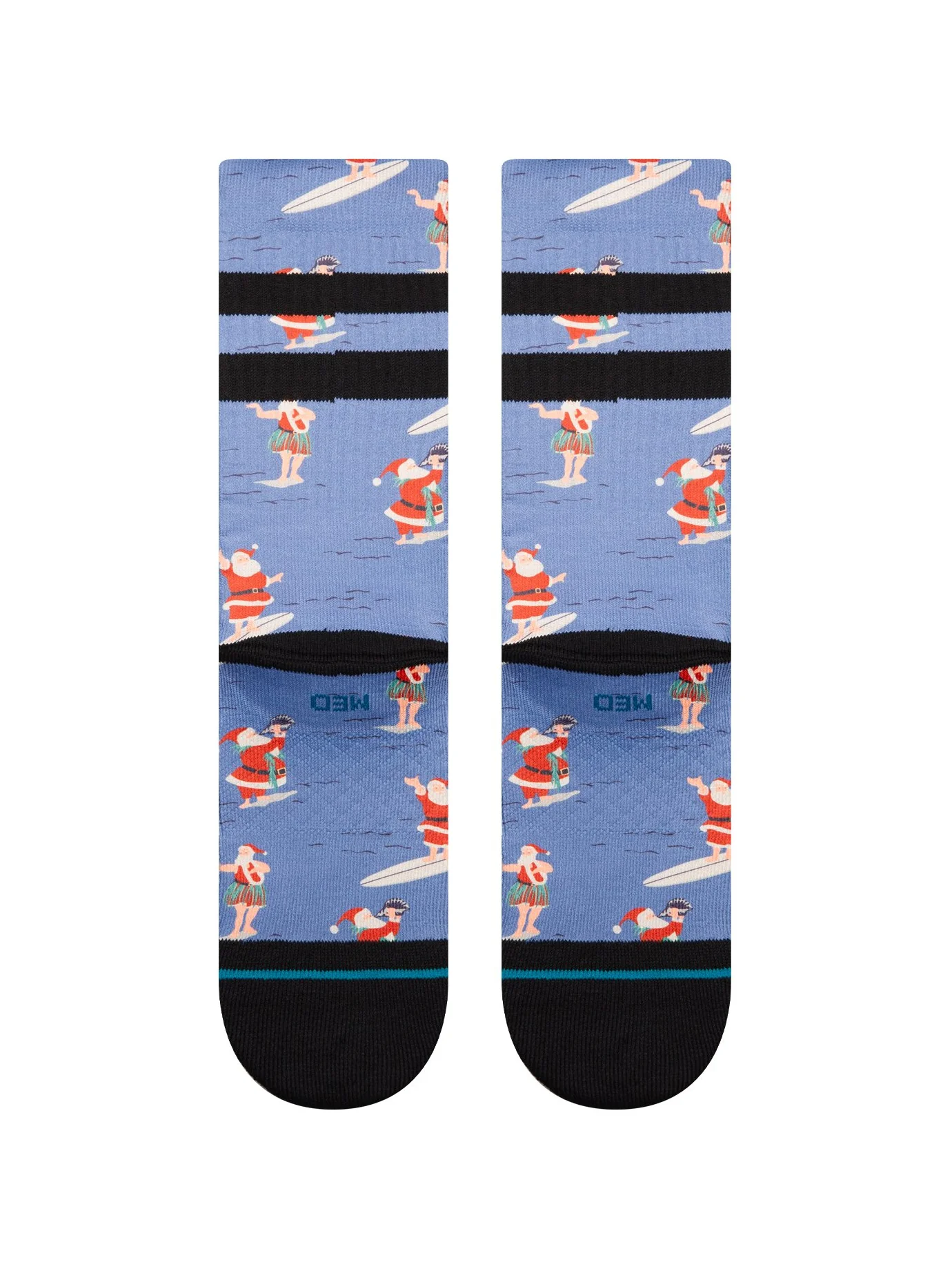 Stance Surfing Santa Crew - Blue - Image 3