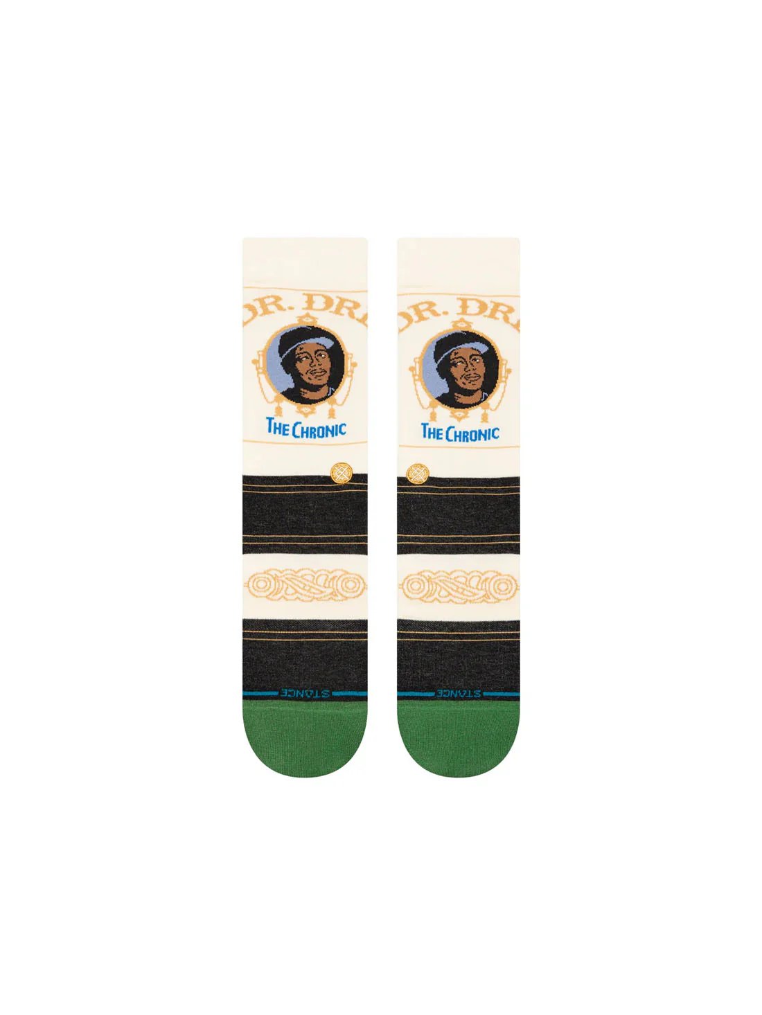 Stance The Chronic Crew Sock - Black - Image 2