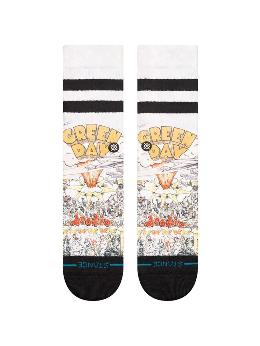 Stance X Green Day Basket Case Crew Sock