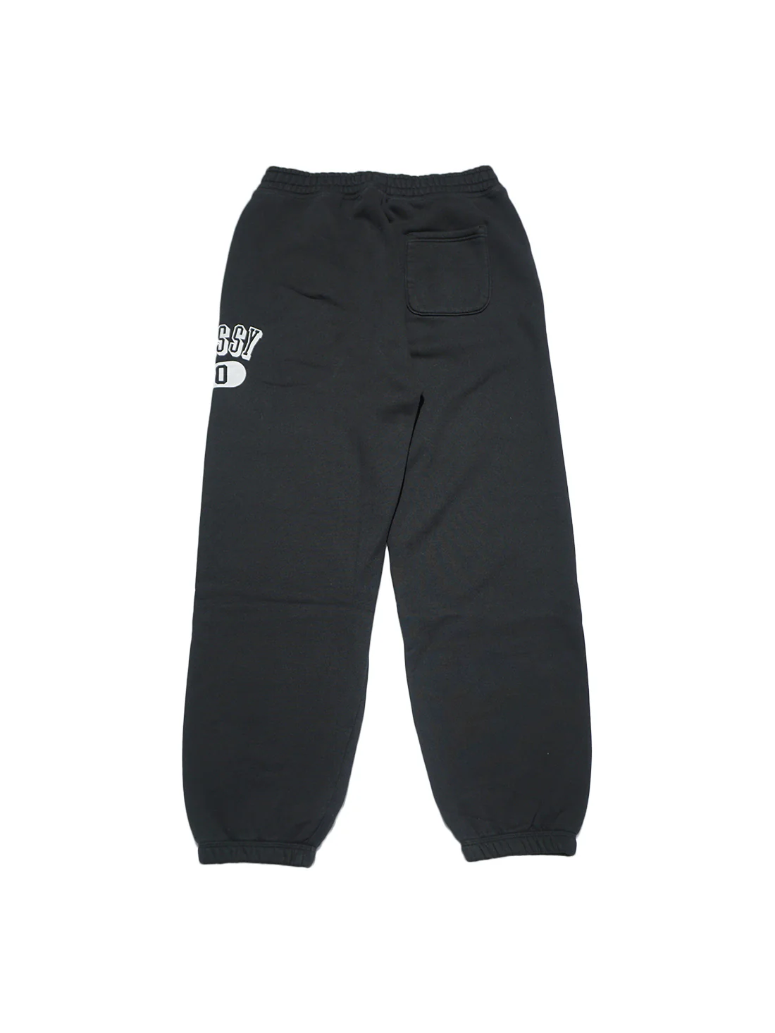 Stussy 80 Fleece Pant - Washed Black - Image 2