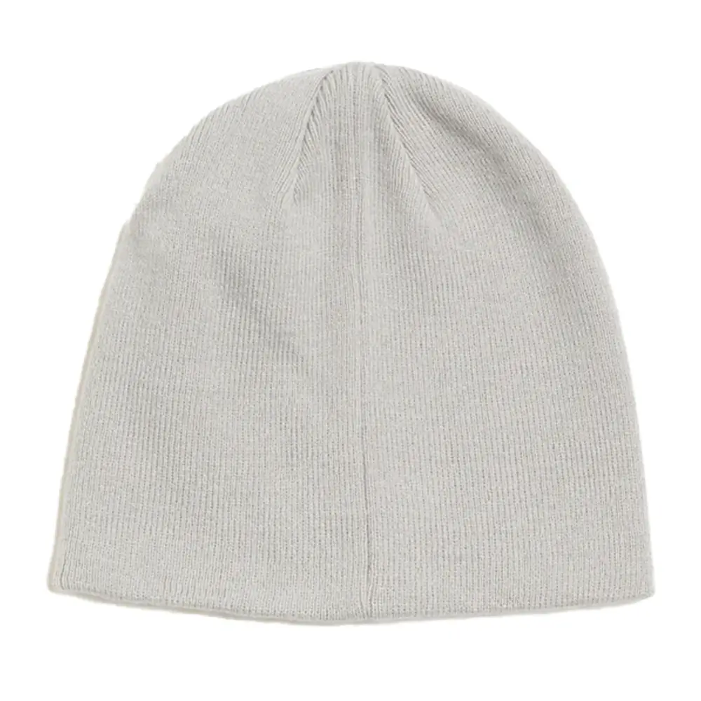 Stussy Basic Skullcap Beanie - Heather Grey - Image 2