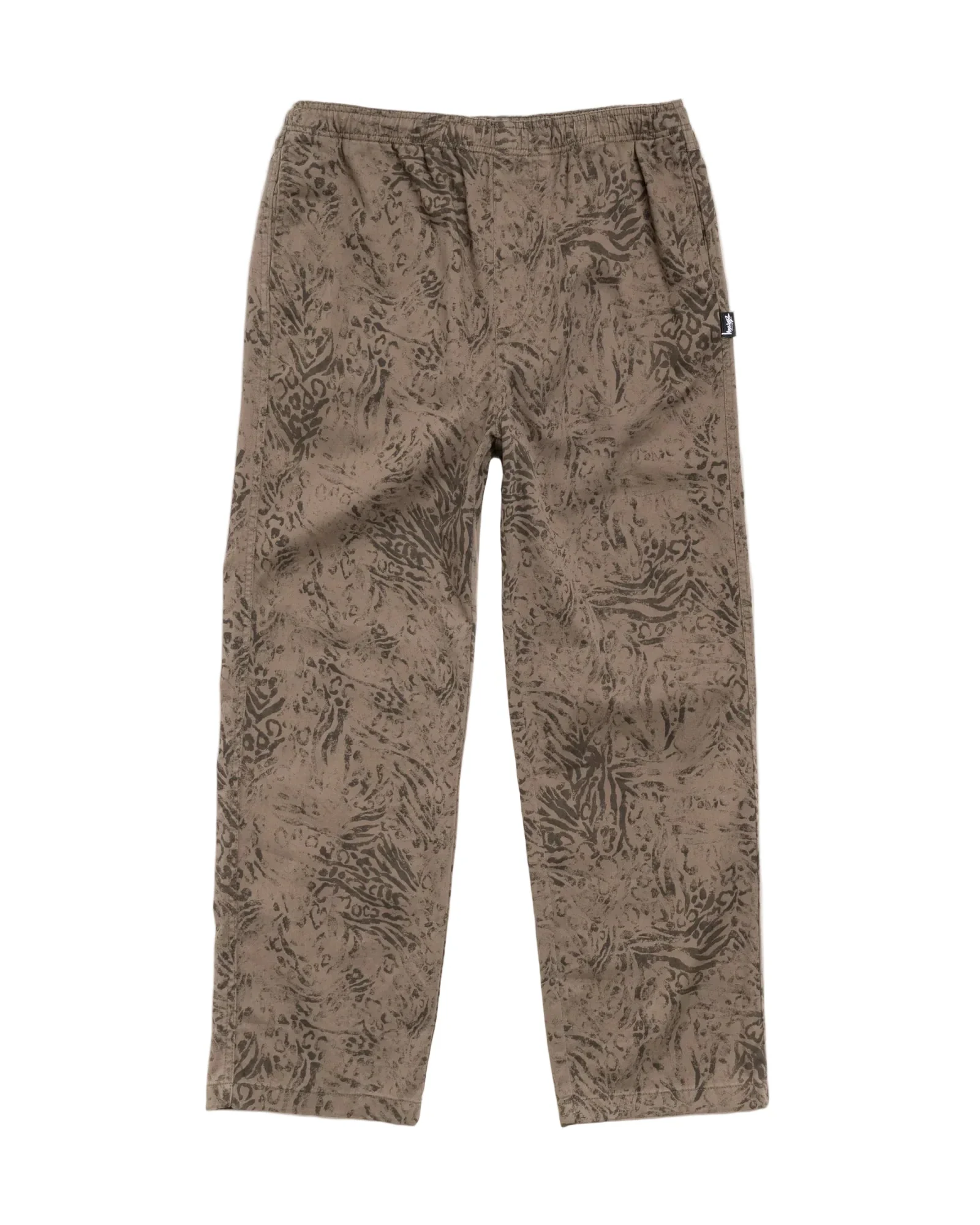 Stussy Beach Pant Cotton Twill - Fossil