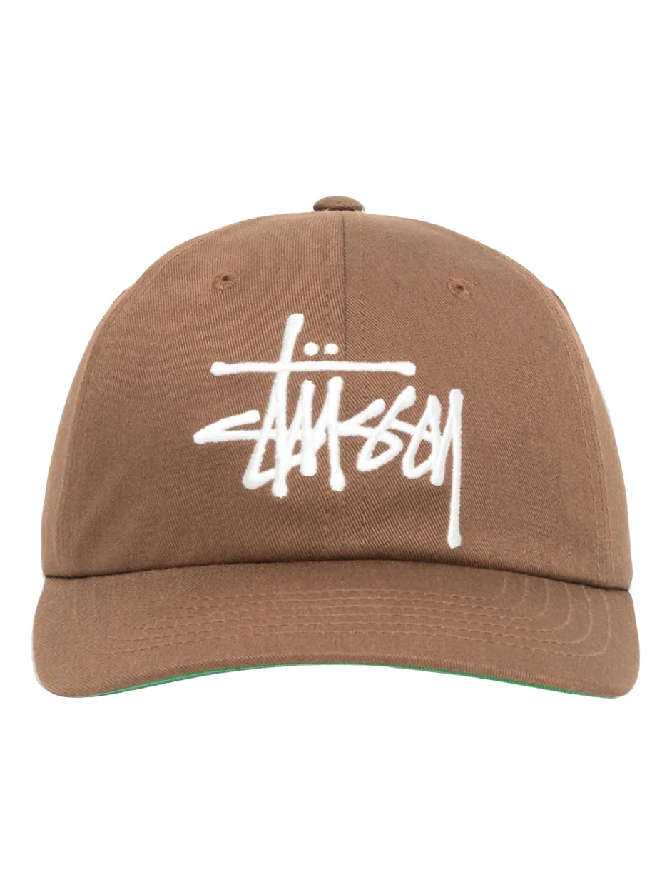 Stussy Big Basic Vintage Cap - Cocoa