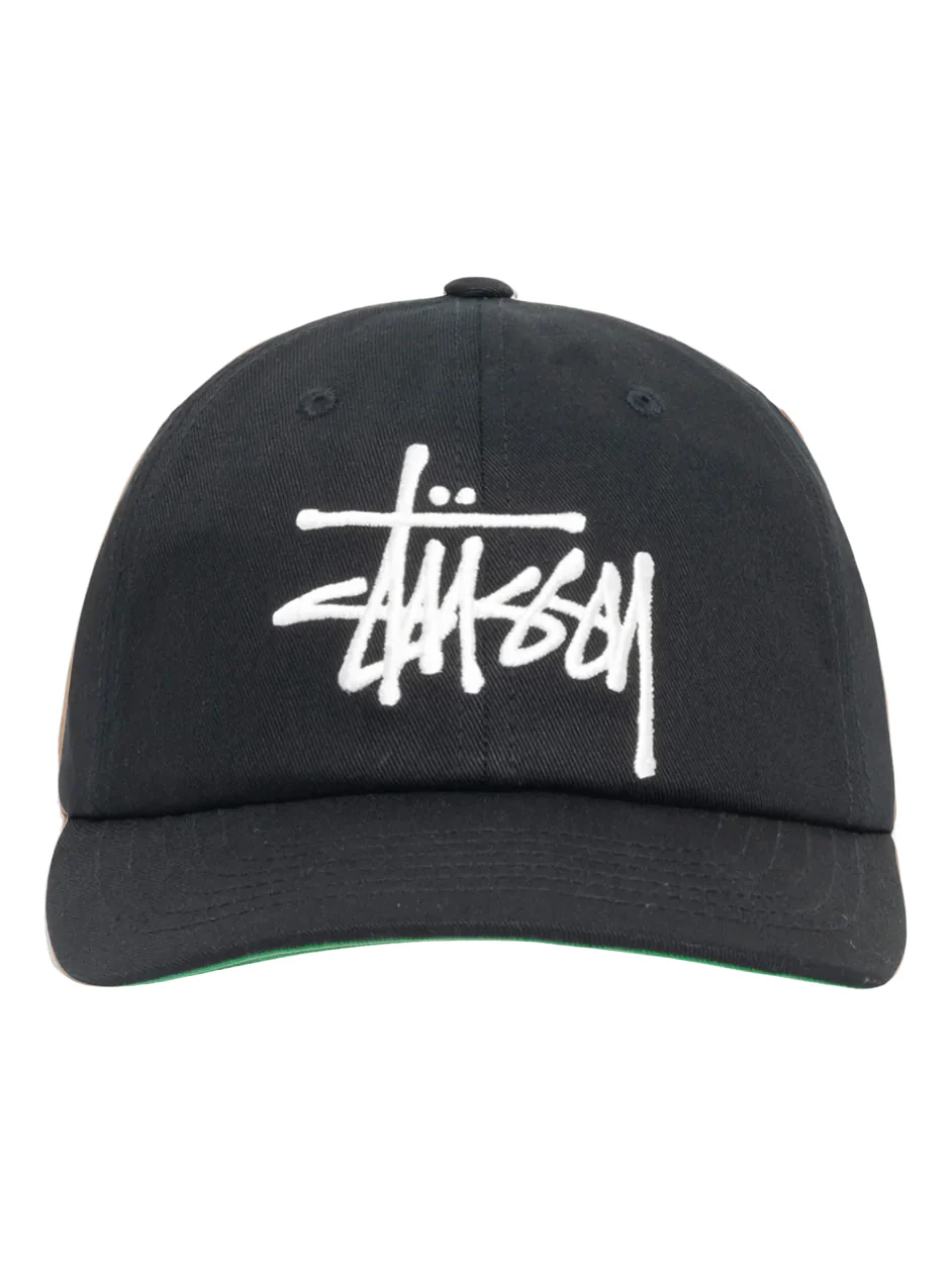 Stussy Big Basic Vintage Cap - Shadow Black