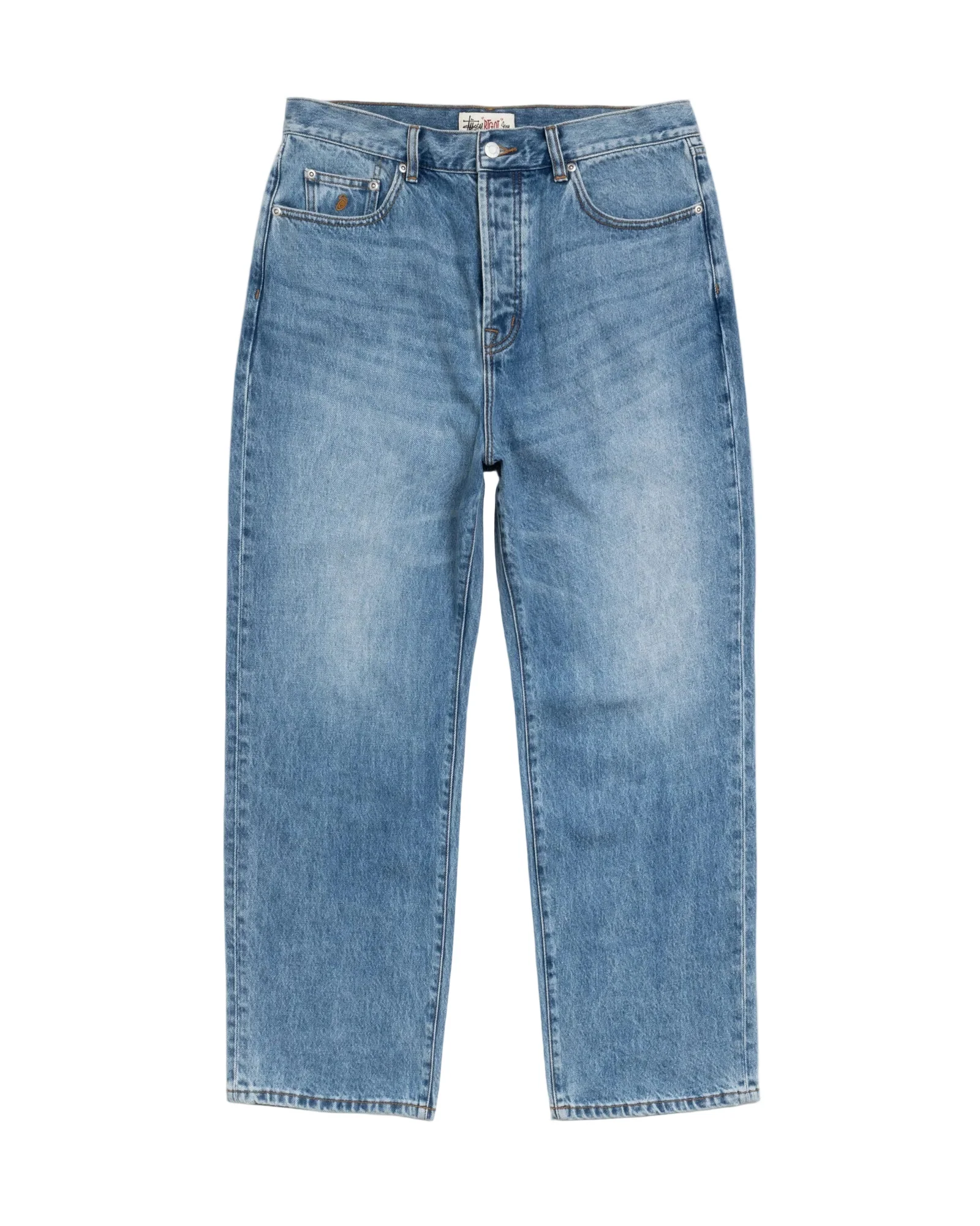 Stussy Big Ol' Jean Denim - Indigo Stone Wash