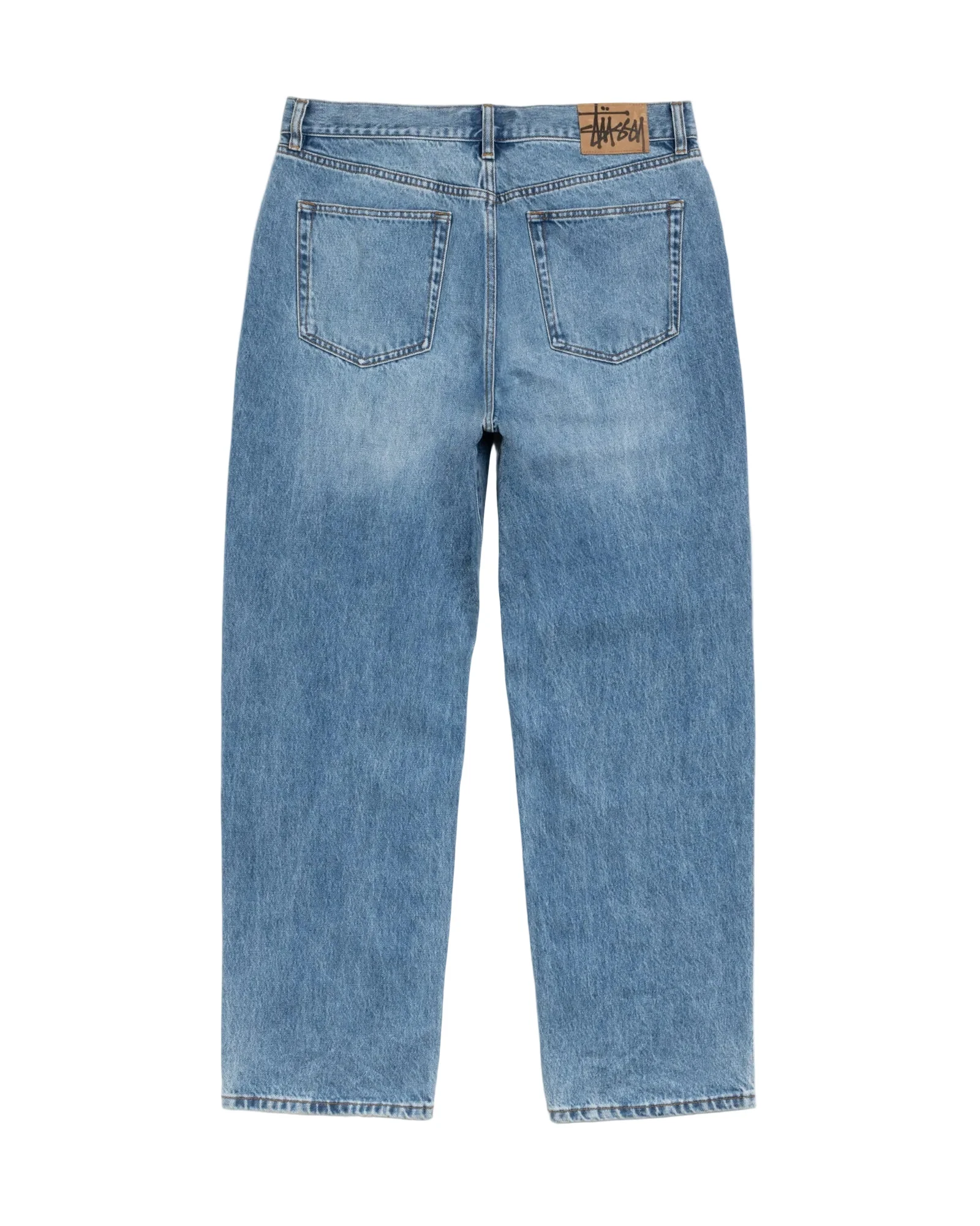 Stussy Big Ol' Jean Denim - Indigo Stone Wash - Image 2