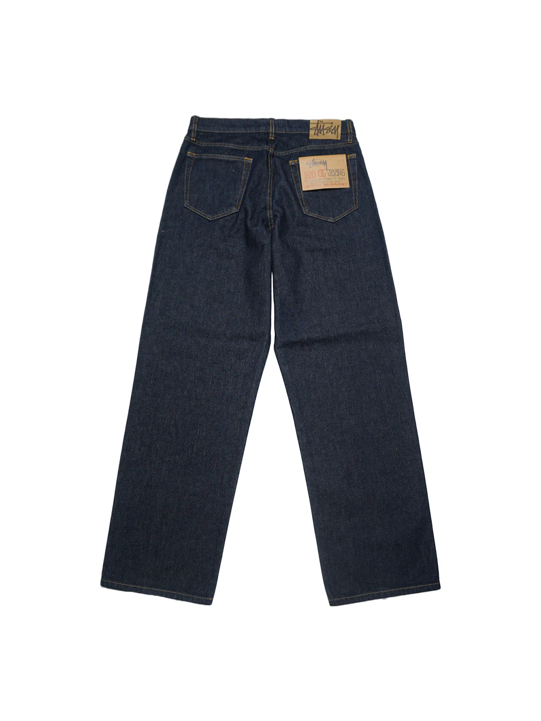 Stussy Big Ol' Jean Denim - Rinsed Indigo - Image 2