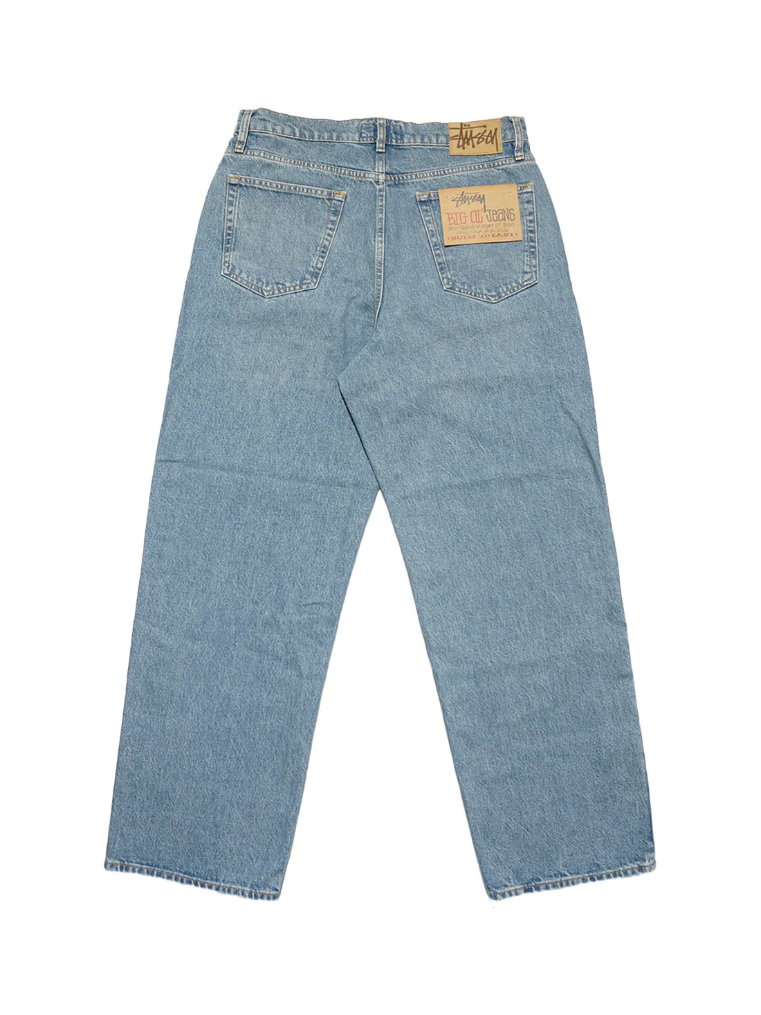 Stussy Big Ol Jean Denim - Washed Blue - Image 2