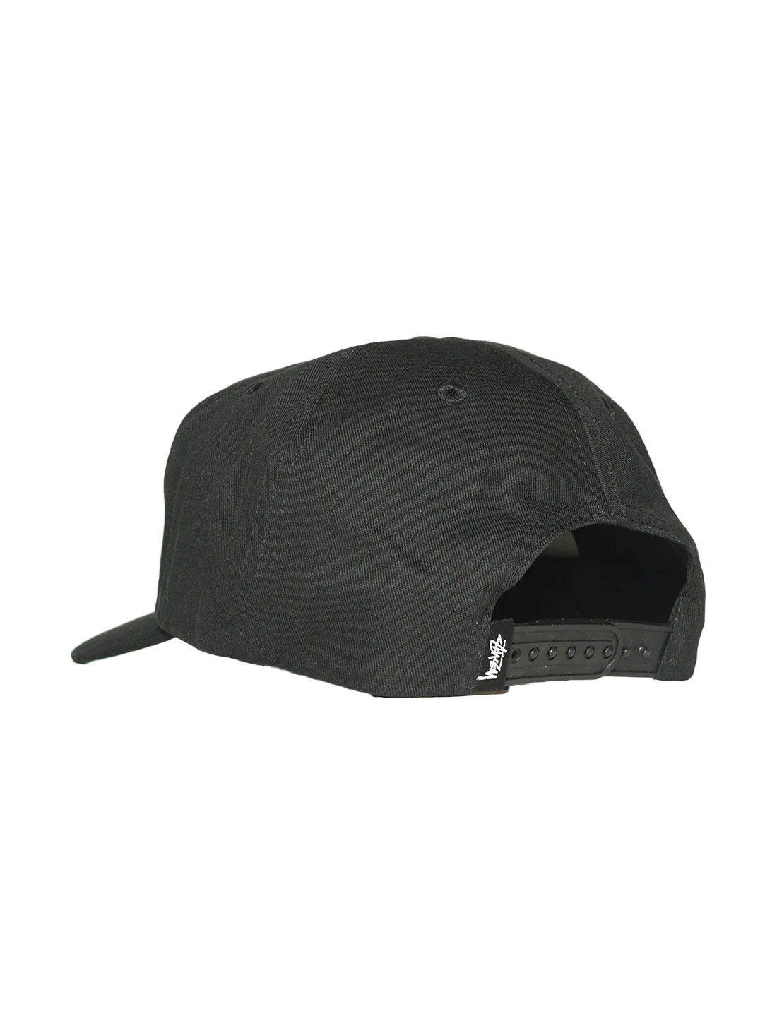 Stussy Big Stock Mid Depth Cap - Black - Image 2