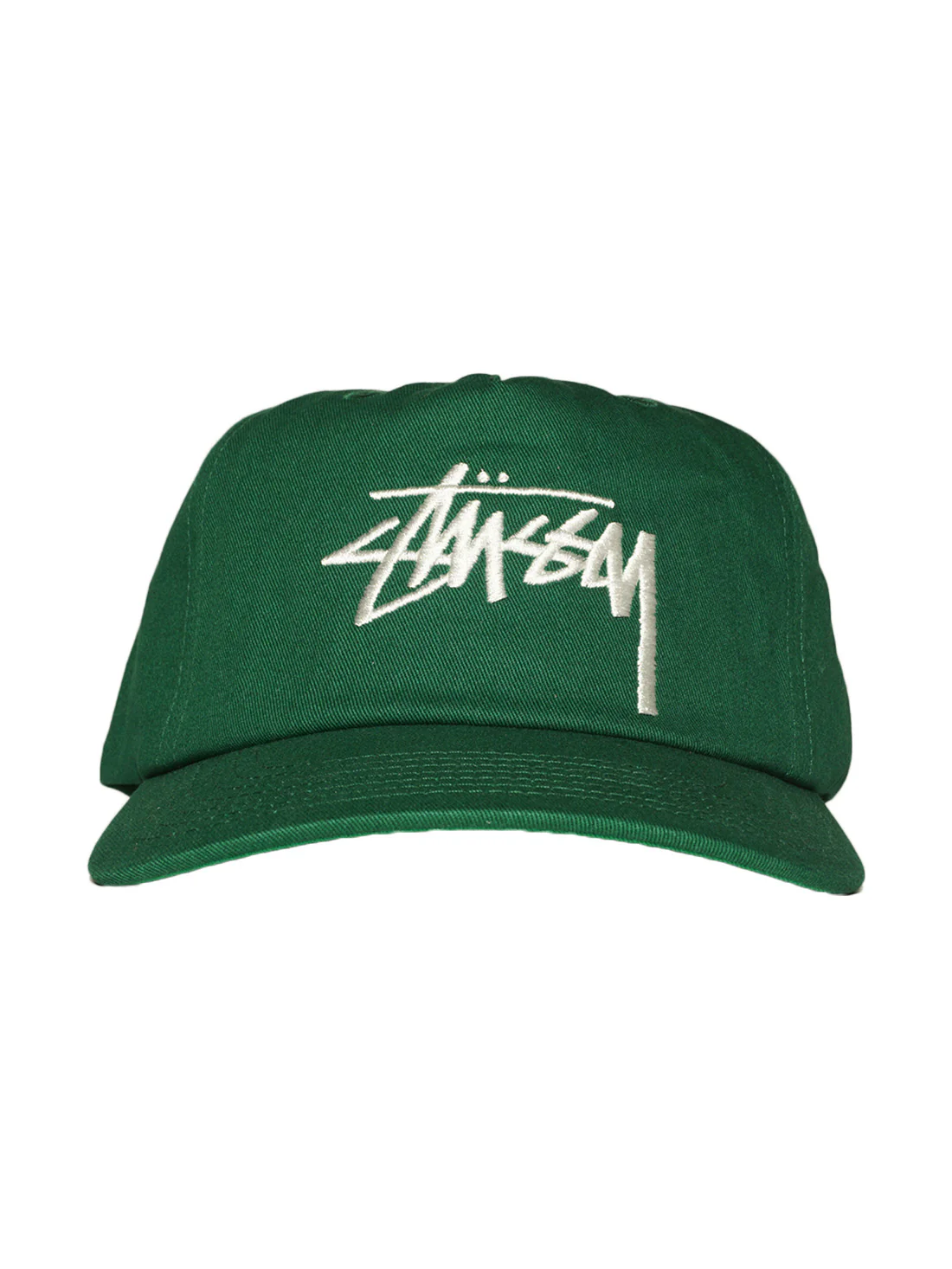Stussy Big Stock Mid Depth Cap - Green