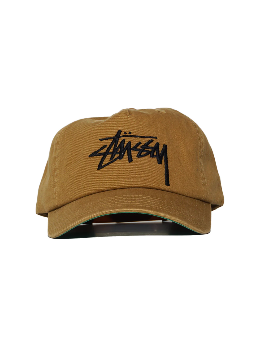 Stussy Big Stock Mid Depth Cap - Tobacco