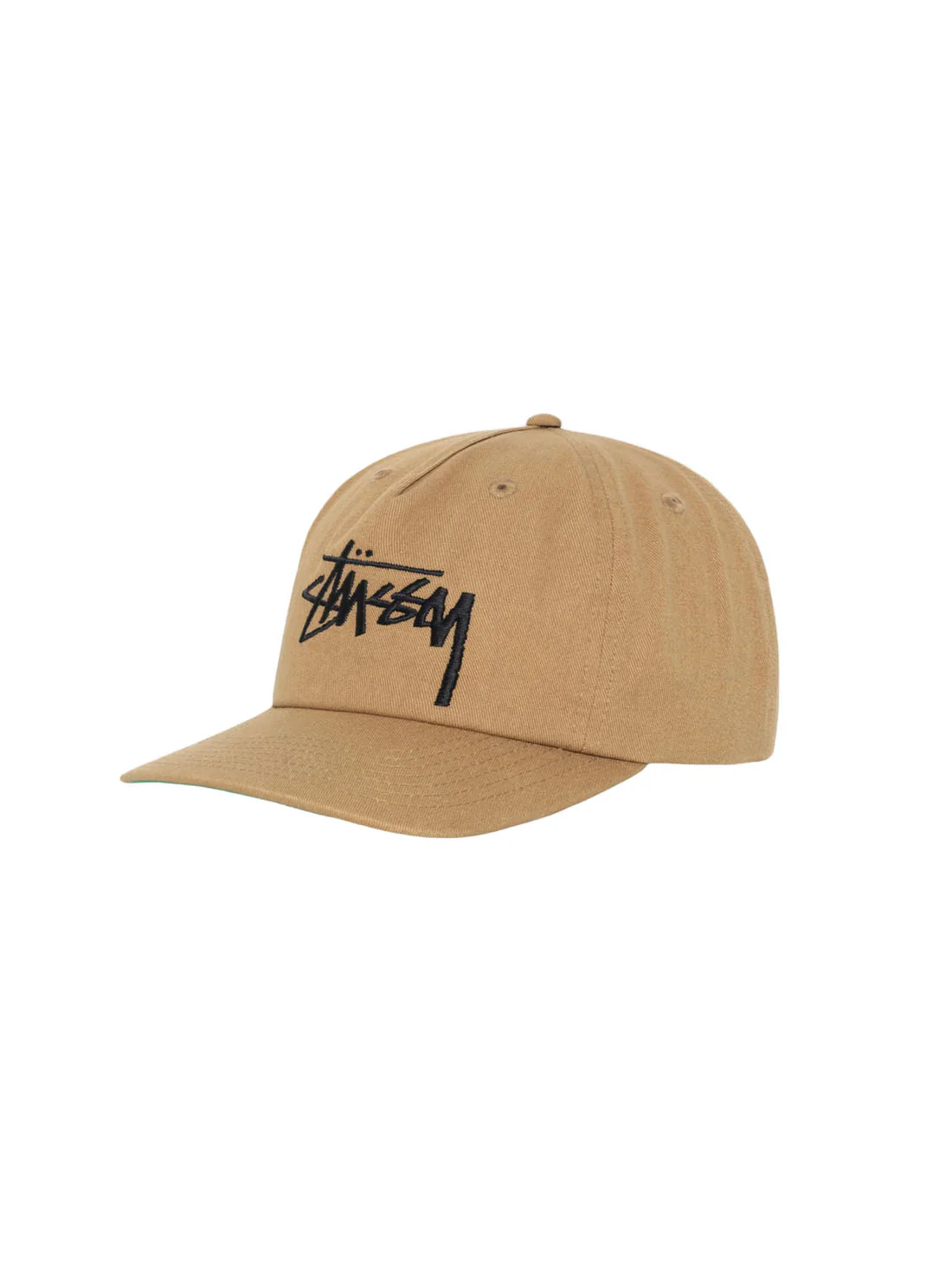Stussy Big Stock Mid Depth Cap - Tobacco - Image 2