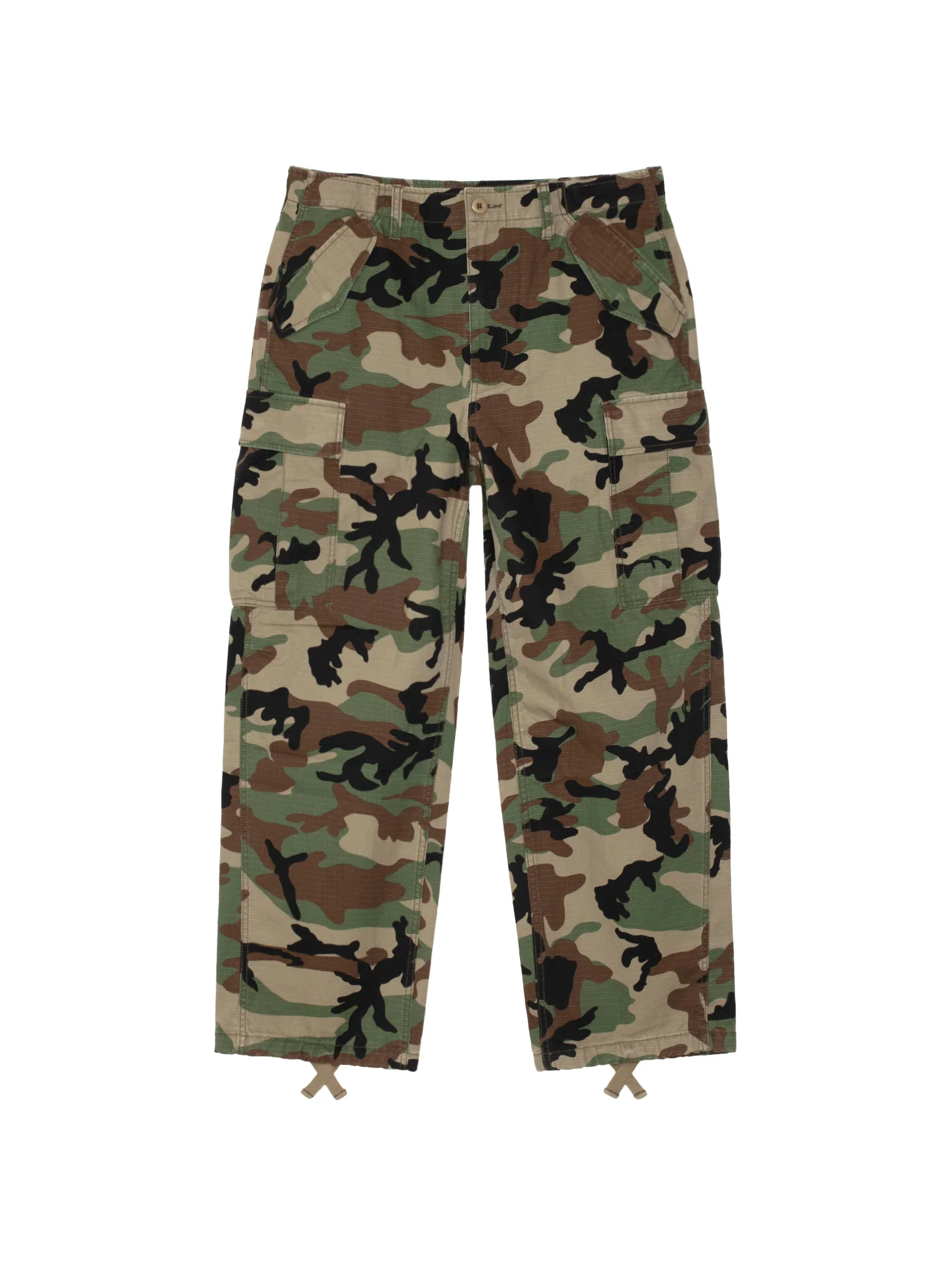 Stussy Cargo Pant - Woodland Camo - Image 2
