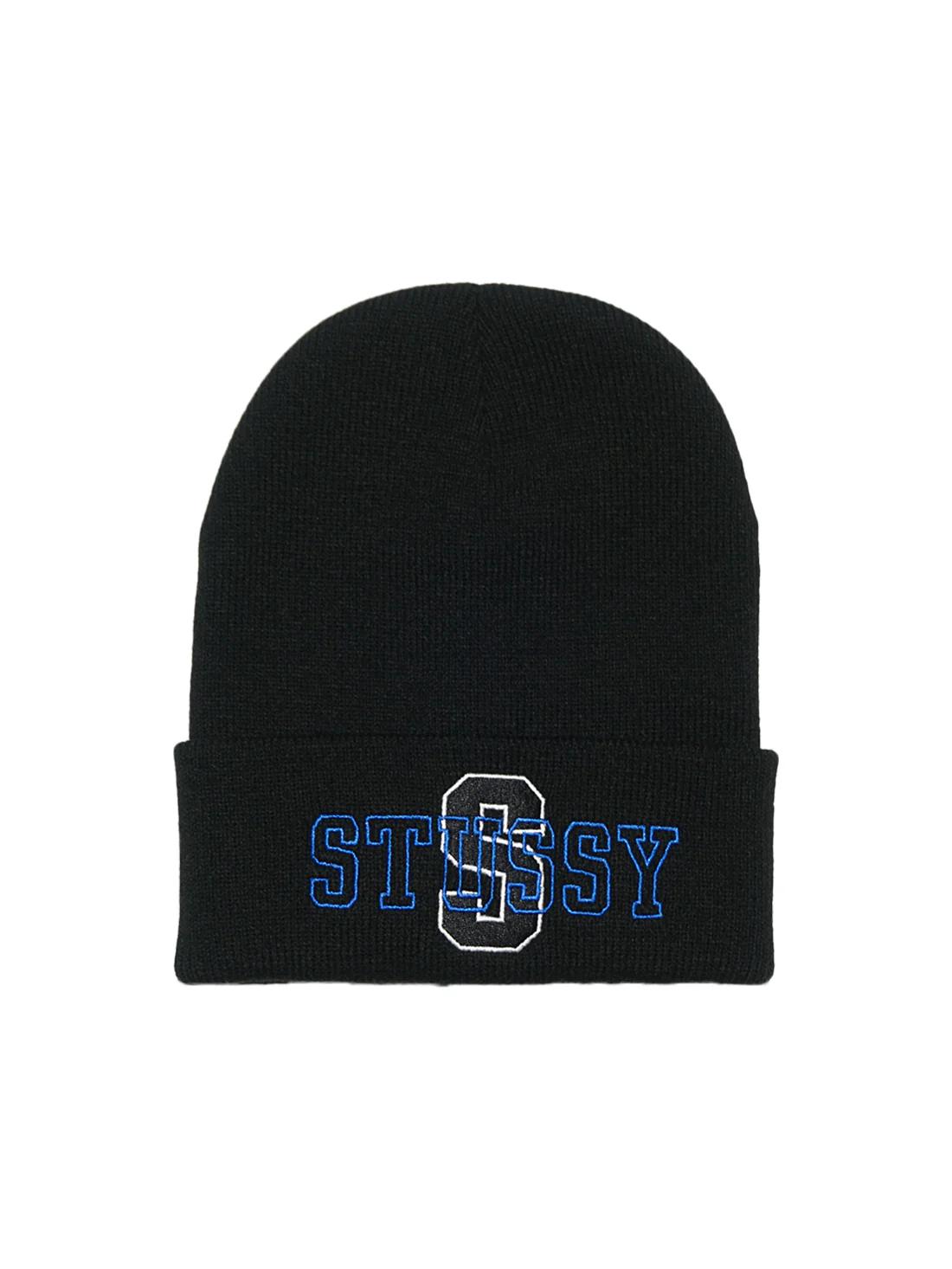Stussy Cuff Beanie Big S - Black
