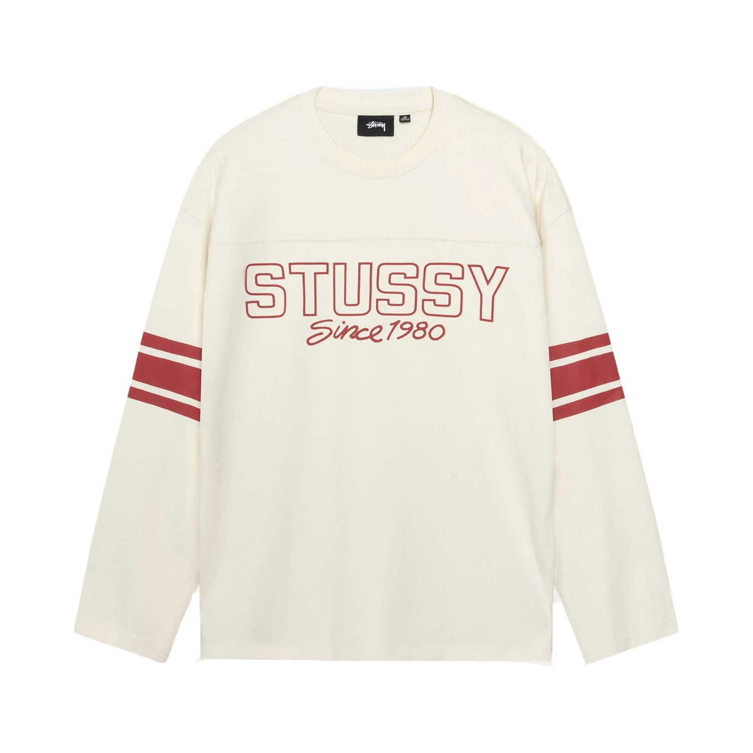 Stussy Football Crew - Bone