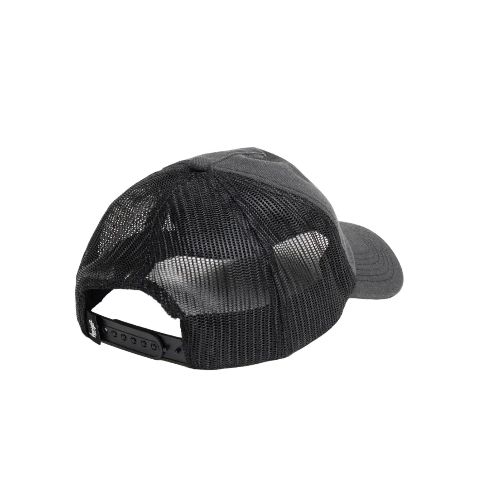 Stussy HC Ghost Logo Trucker - Black - Image 2