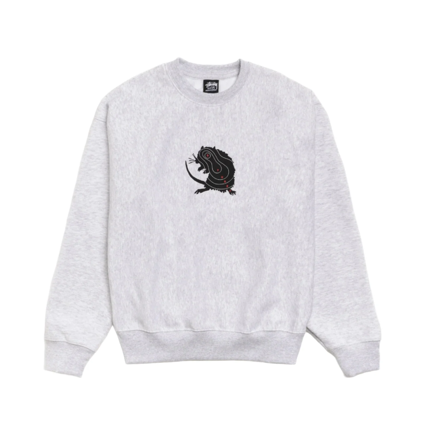 Stussy Long Range Crew - Ash Heather