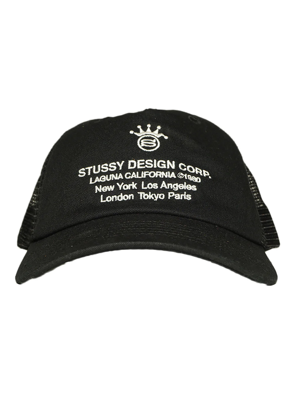 Stussy Low Profile Design Corp Trucker - Black