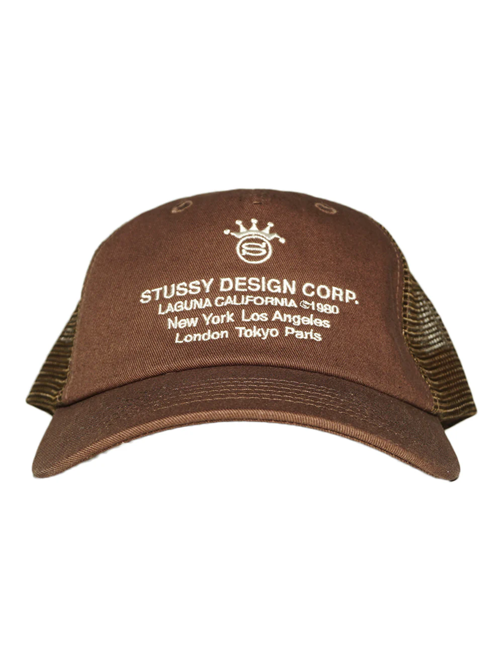 Stussy Low Profile Design Corp Trucker - Brown