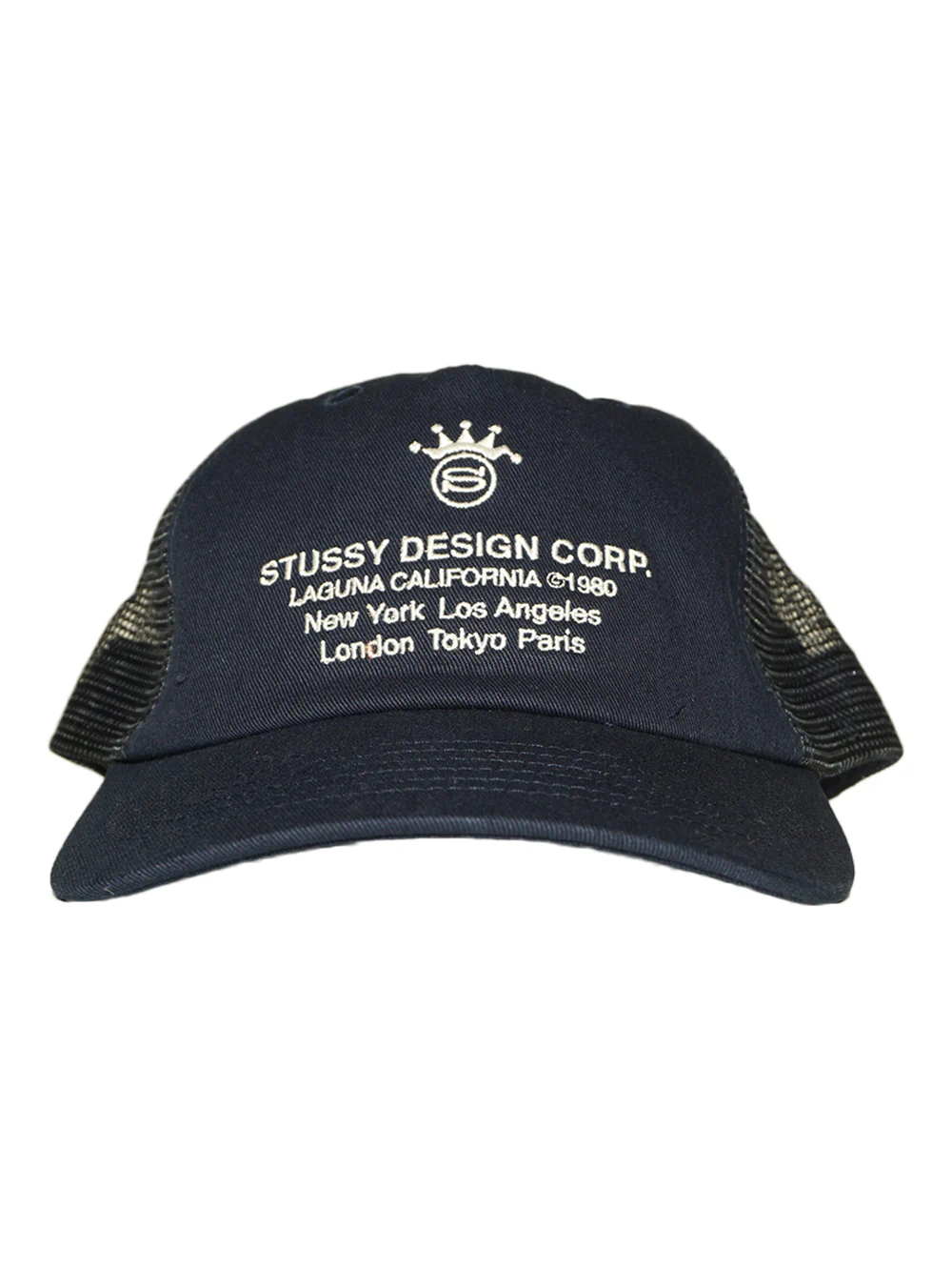 Stussy Low Profile Design Corp Trucker - Navy