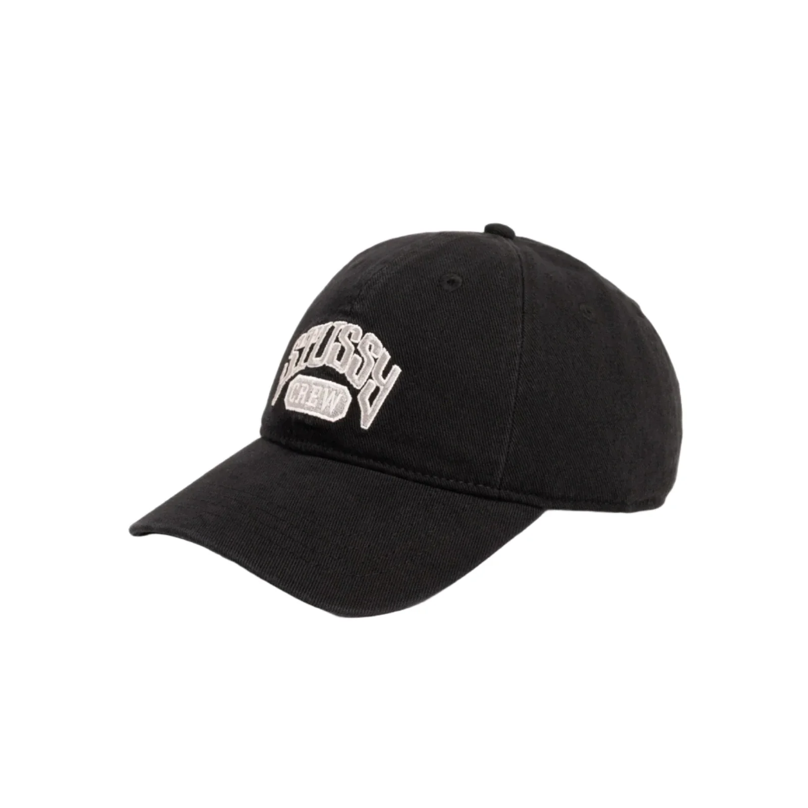 Stussy LP Crew Snapback - Black - Image 2