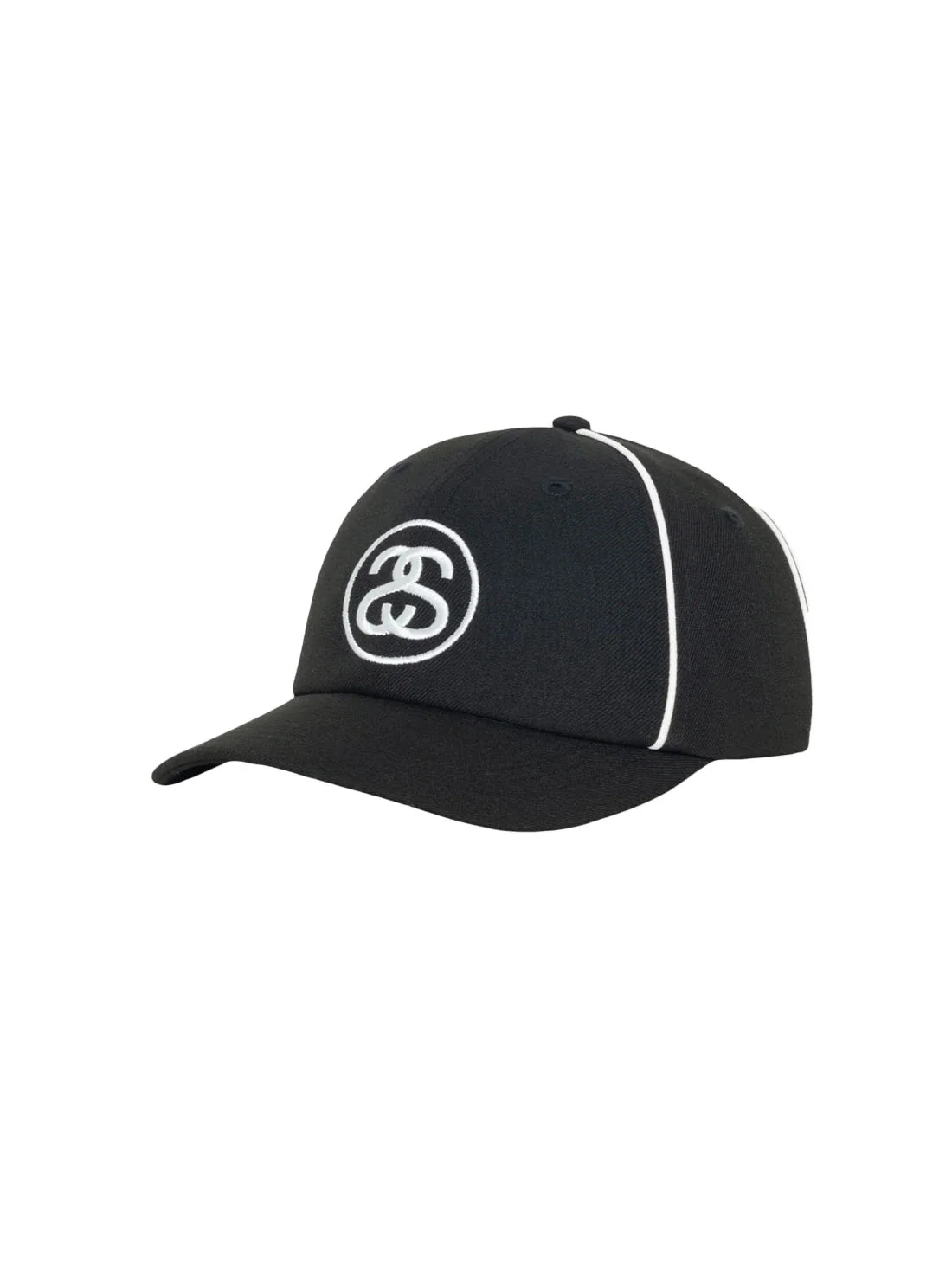 Stussy LP Piping Cap - Black - Image 2