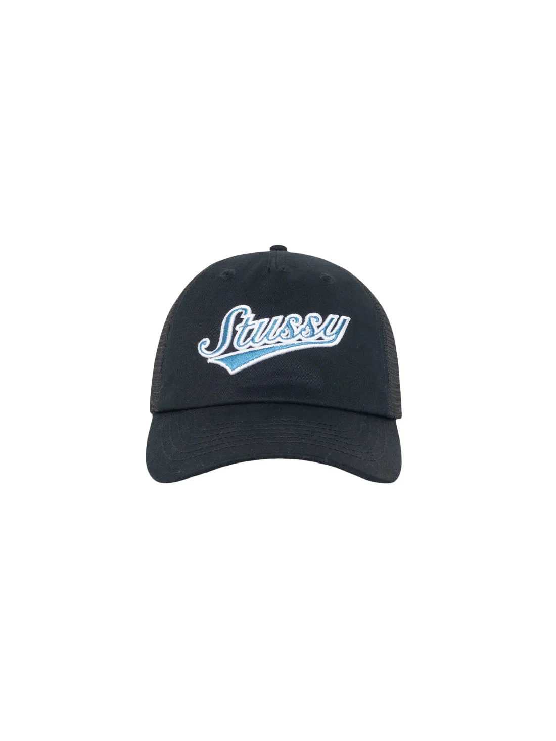 Stussy LP Trucker Athletic Cap - Black