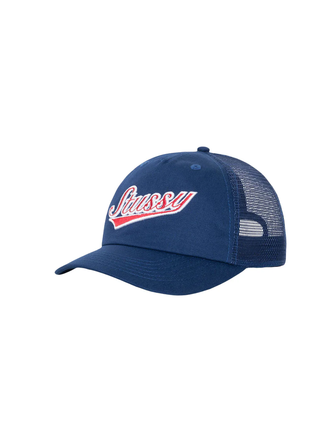 Stussy LP Trucker Athletic Cap - Light Navy - Image 2
