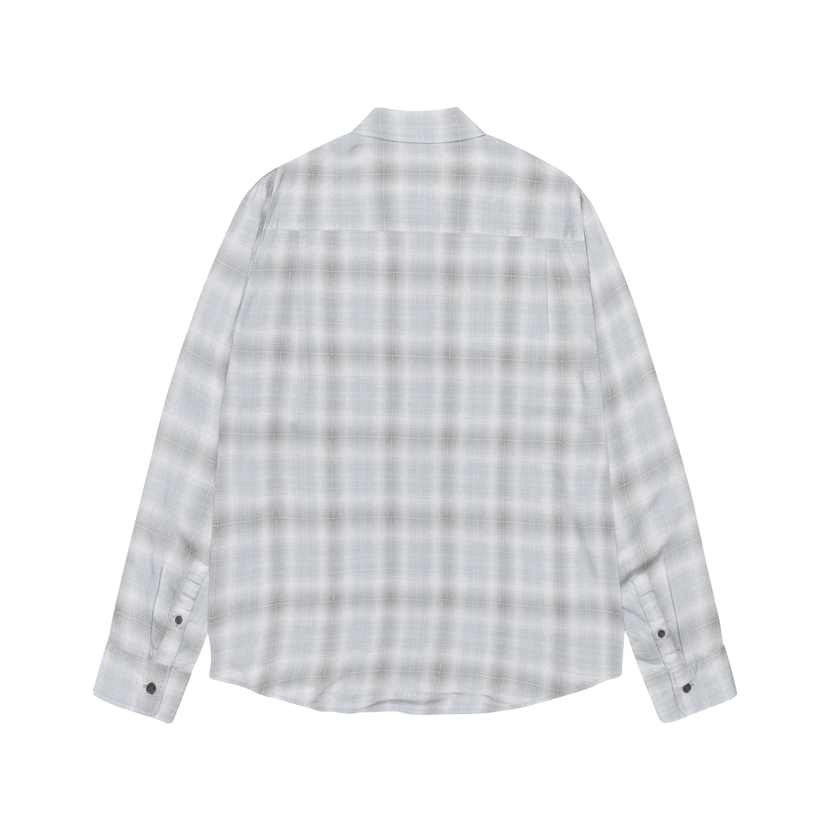 Stussy Matthew Plaid Shirt - Light Blue - Image 2